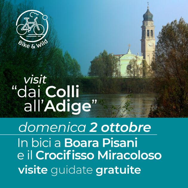 In bici a Boara Pisani e il Crocifisso Miracoloso